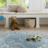 Lorena Canals – omyvatelný koberec Abc Natural Vintage Blue