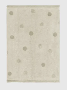 Lorena Canals – omyvatelný koberec Hippy Dots Olive