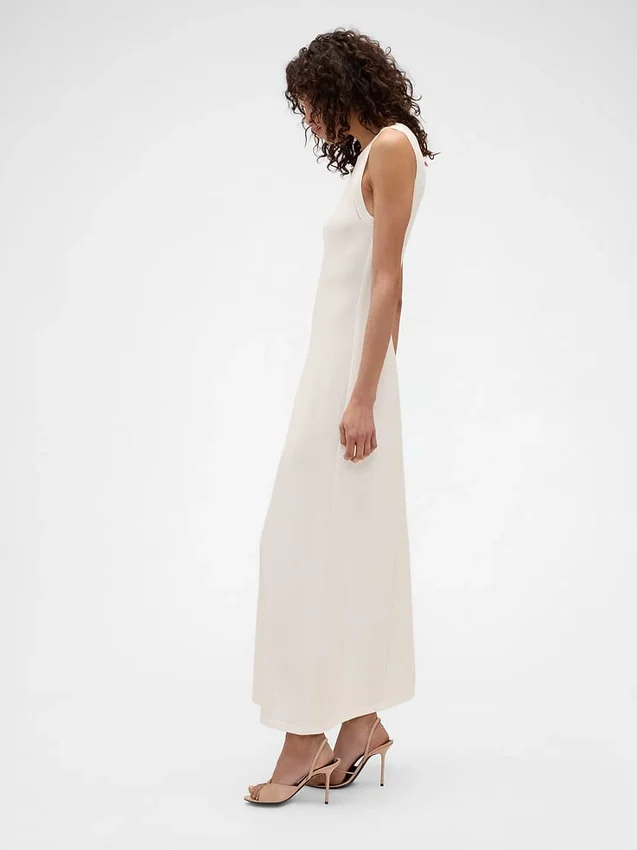 Maxi šaty GAP × Victoria Beckham