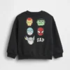 Mikina pro miminka a Batolata Vintagesoft s logem Marvel