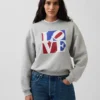 Mikina Robert Indiana Vintagesoft Love