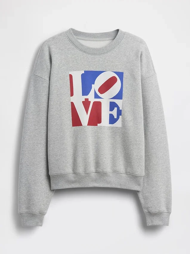 Mikina Robert Indiana Vintagesoft Love