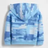 Mikina s kapucí a zipem Vintagesoft Camo pro miminka a Batolata