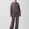 Mikina s kapucí CashSoft Oversized Shaker-Stitch