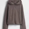 Mikina s kapucí CashSoft Oversized Shaker-Stitch