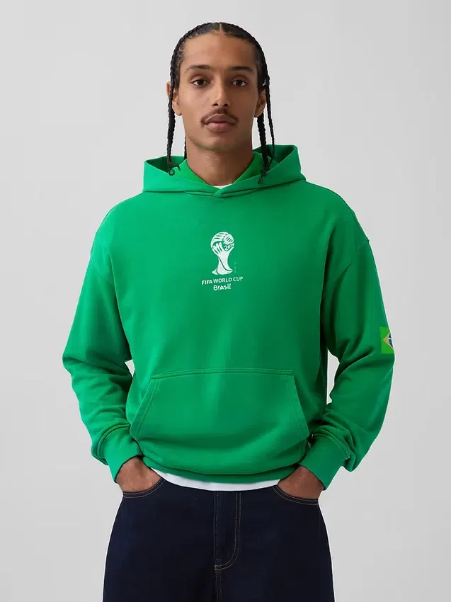 Mikina s kapucí Fifa World Cup™ Vintagesoft Terry Oversized