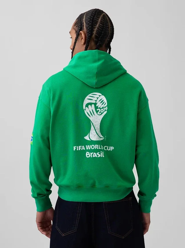 Mikina s kapucí Fifa World Cup™ Vintagesoft Terry Oversized