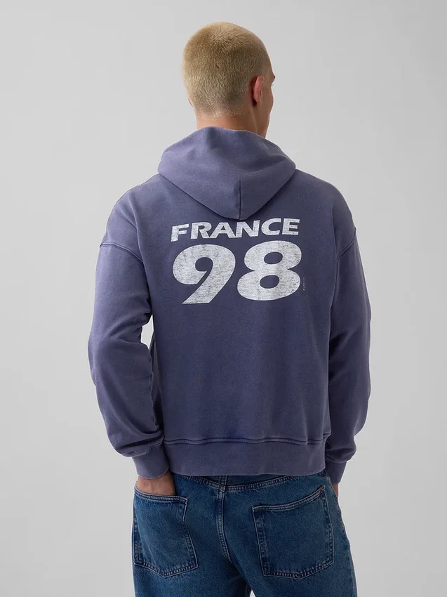 Mikina s kapucí Fifa World Cup™ Vintagesoft Terry Oversized