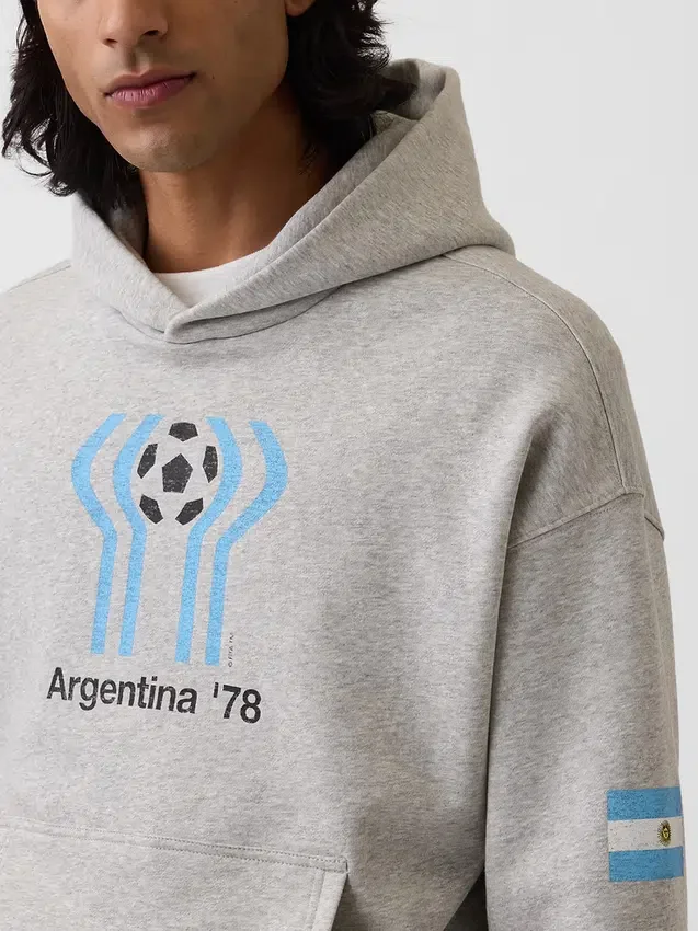 Mikina s kapucí Fifa World Cup™ Vintagesoft Terry Oversized