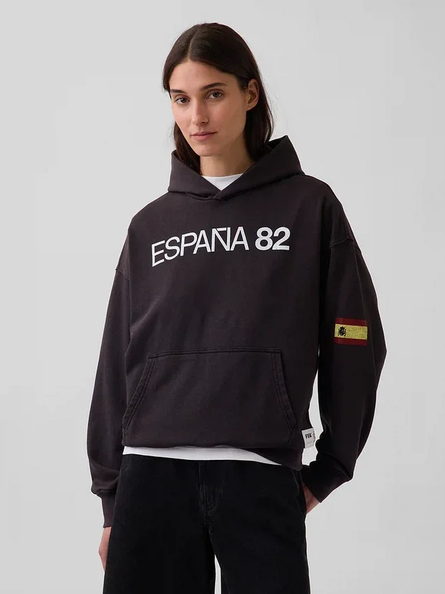 Mikina s kapucí Fifa World Cup™ Vintagesoft Terry Oversized