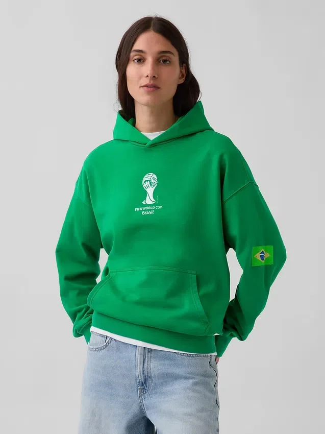 Mikina s kapucí Fifa World Cup™ Vintagesoft Terry Oversized