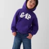 Mikina s kapucí GAP × Awake Ny pro batolata Vintagesoft s logem