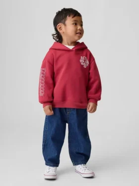 Mikina s kapucí Keith Haring pro batolata z řady Vintagesoft
