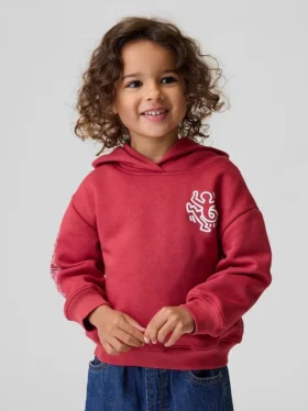 Mikina s kapucí Keith Haring pro batolata z řady Vintagesoft