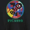 Mikina s kapucí Robert Indiana Vintagesoft Graphic