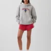 Mikina s kapucí Vintagesoft Oversized Americana Logo