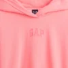 Mikina s kapucí Vintagesoft Oversized Crop Logo