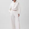 Mikina s kapucí Vintagesoft Oversized Crop Logo