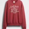 Mikina s logem Keith Haring z těžkého materiálu