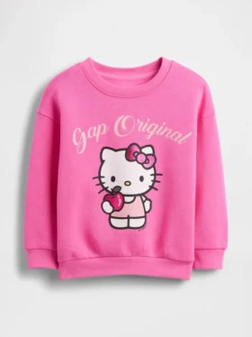 Mikina Vintagesoft Hello Kitty pro miminka a batolata