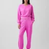 Mikina Vintagesoft s oversized střihem a výstřihem do V