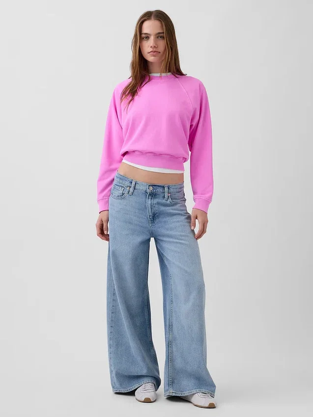 Mikina Vintagesoft Terry Raglan