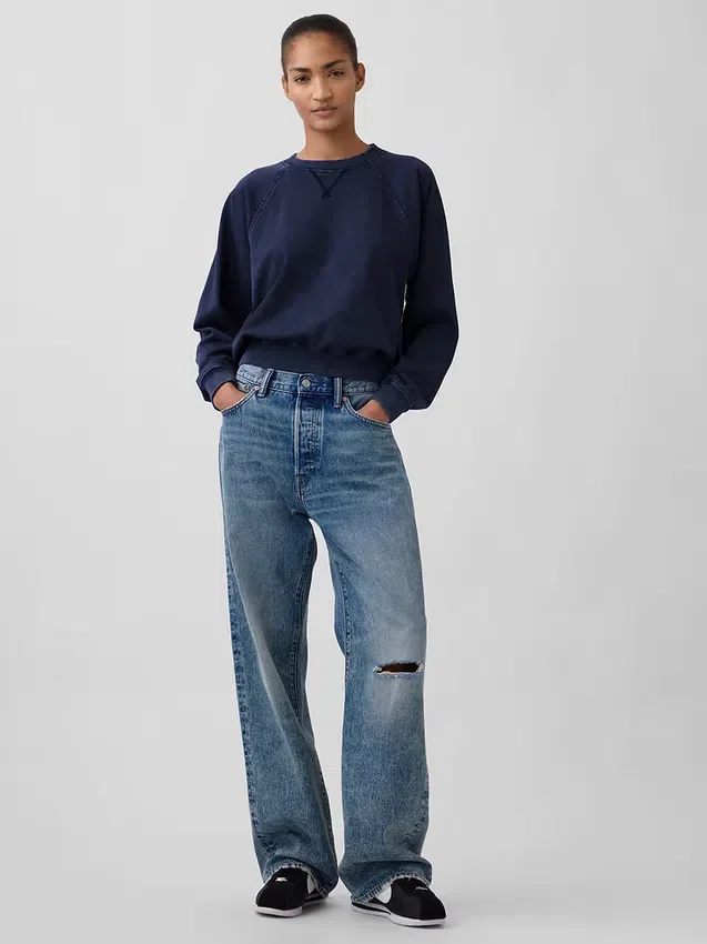 Mikina Vintagesoft Terry Raglan