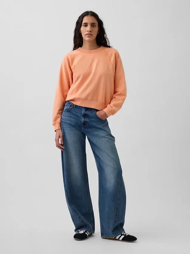 Mikina Vintagesoft Terry Raglan