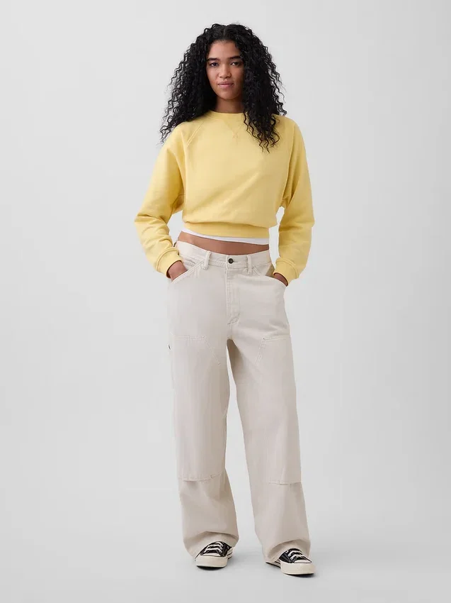 Mikina Vintagesoft Terry Raglan