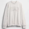 Mikina Vintagesoft Terry s vysokým límcem a logem v oversized střihu