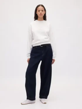 Mikina Vintagesoft Wedge s kulatým výstřihem