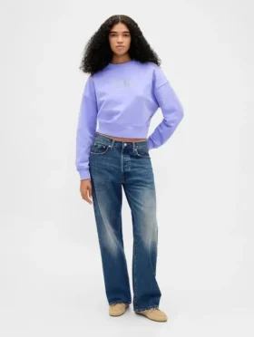 Mikina Vintagesoft Wicked Crop Wedge