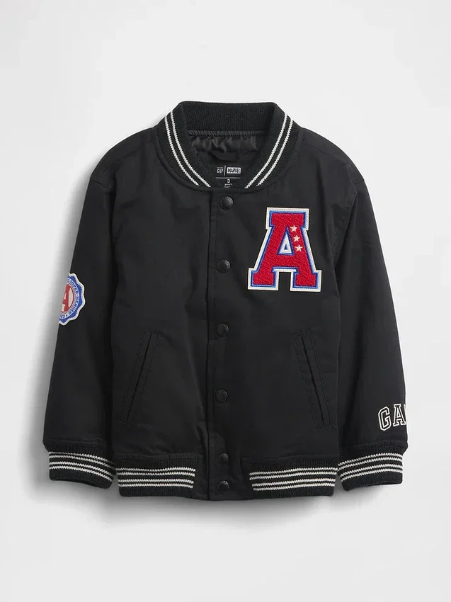 Miminka a Batolata Marvel Avengers ve stylu varsity