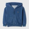 Miminka a Batolata mikina s kapucí Vintagesoft Relaxed Zip
