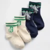 Miminka a Batolata - ponožky s logem Brannan Bear Varsity (balení po 2 kusech)