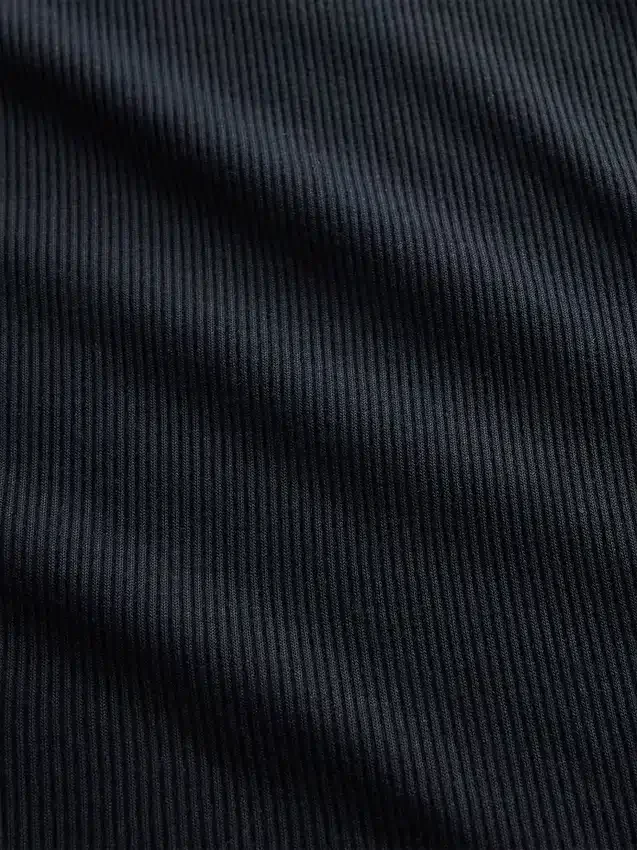 Mini žebrované pyžamové tričko
