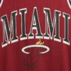 Minišaty z recyklovaného dresu NBA Miami Heat