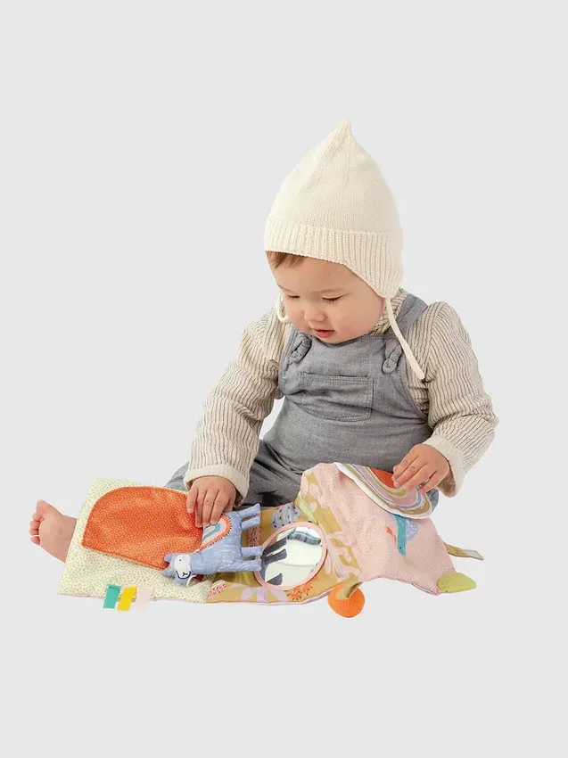 Měkká aktivní knížka s lamou