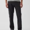 Moderní rovné khaki kalhoty