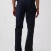 Moderní rovné khaki kalhoty