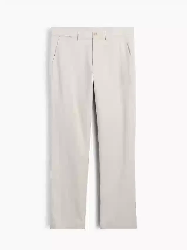 Moderní rovné khaki kalhoty