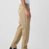 Moderní zúžené khaki kalhoty