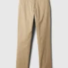 Moderní zúžené khaki kalhoty