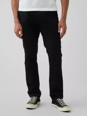 Moderní úzké khaki kalhoty