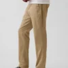 Moderní úzké khaki kalhoty