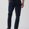 Moderní úzké khaki kalhoty