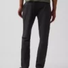 Moderní úzké khaki kalhoty