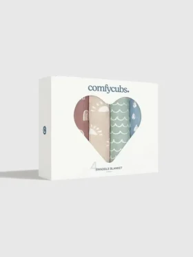Mušelínová zavinovací deka Comfy Cubs
