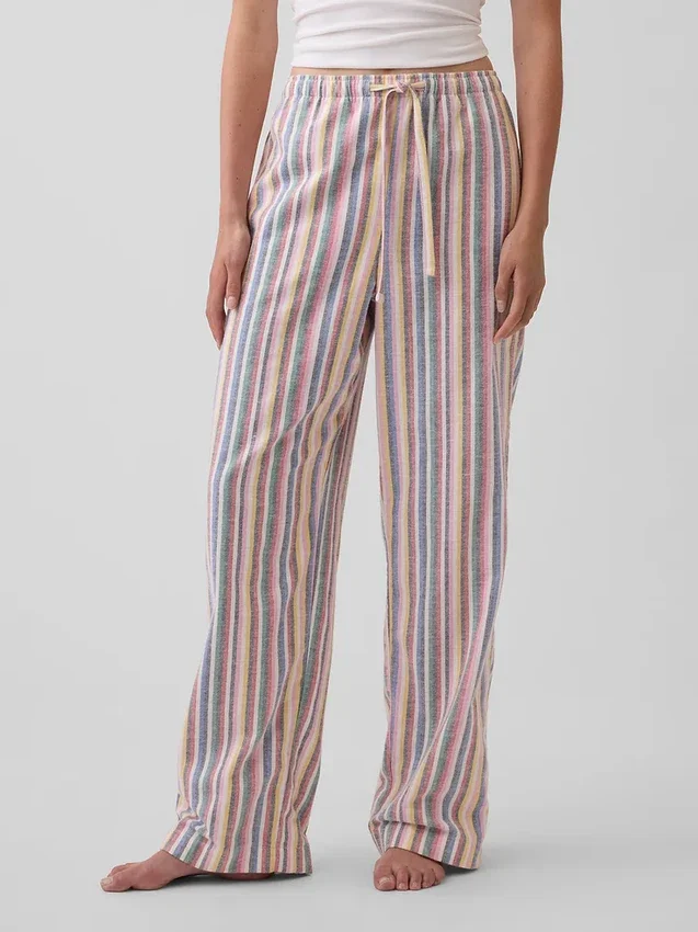 Nejměkčí flanelové pyžamové kalhoty pro dospělé