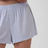 Nejměkčí modalové pyžamové šortky s žebrováním